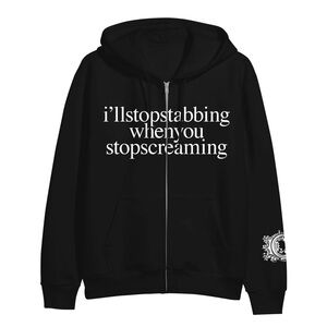 Chiodos ISO Black zip up L/XL